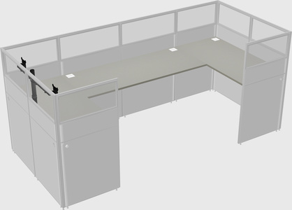 Cabine en u