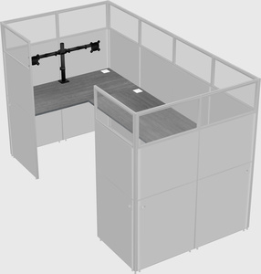 Cabine en u