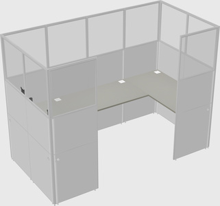 Cabine en u