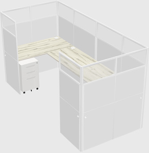 Cabine en u