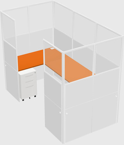 Cabine en u