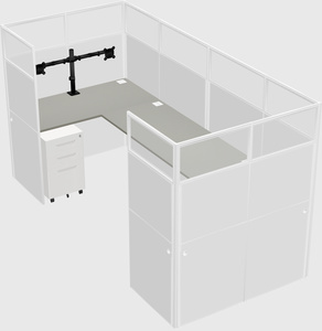 Cabine en u