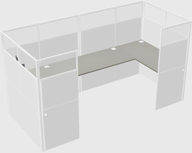 Cabine en u