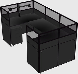 Cabine en u