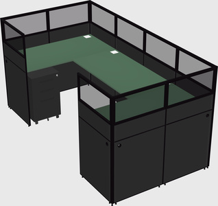 Cabine en u