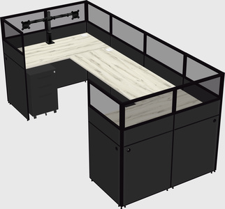 Cabine en u