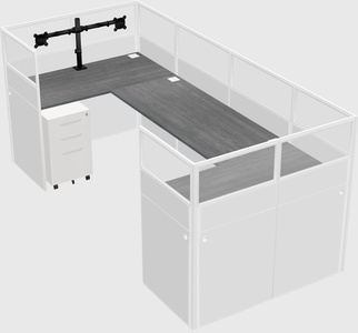 Cabine en u