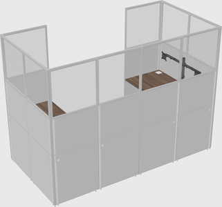 Cabine en u