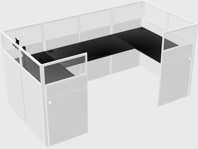 Cabine en u