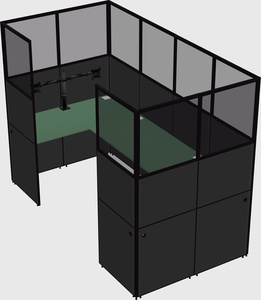 Cabine en u