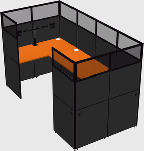 Cabine en u