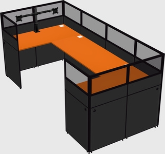 Cabine en u