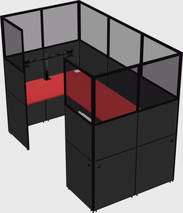 Cabine en u