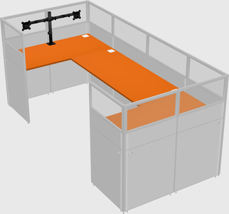 Cabine en u