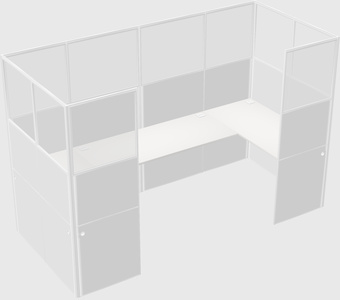 Cabine en u