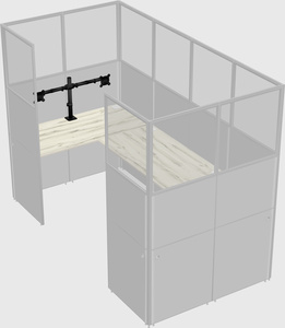 Cabine en u