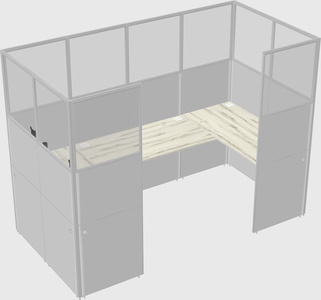 Cabine en u