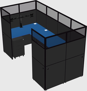 Cabine en u
