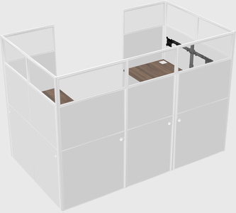 Cabine en u