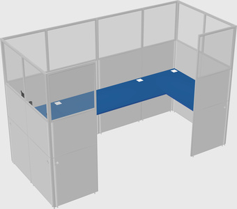 Cabine en u