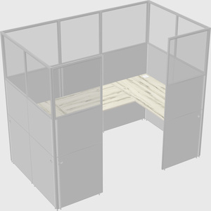 Cabine en u