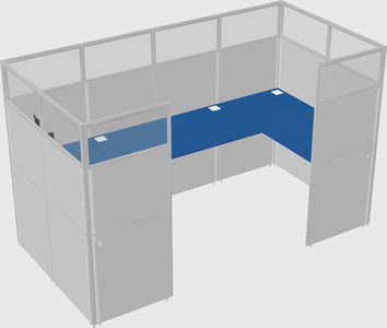 Cabine en u