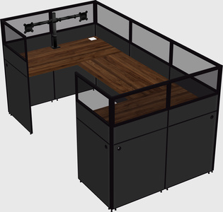 Cabine en u
