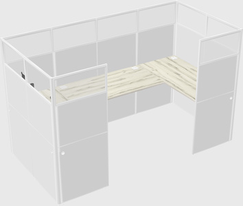 Cabine en u