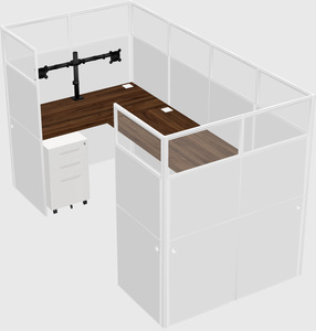 Cabine en u