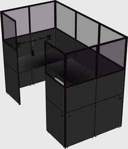 Cabine en u