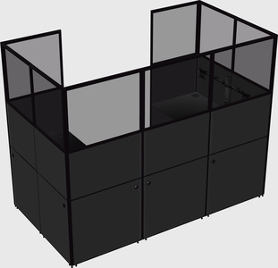 Cabine en u