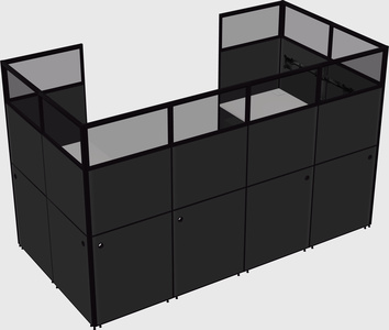 Cabine en u