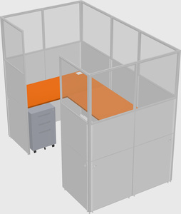 Cabine en u