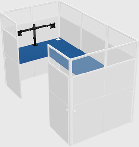 Cabine en u