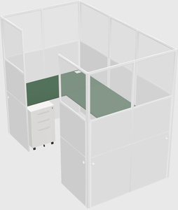 Cabine en u