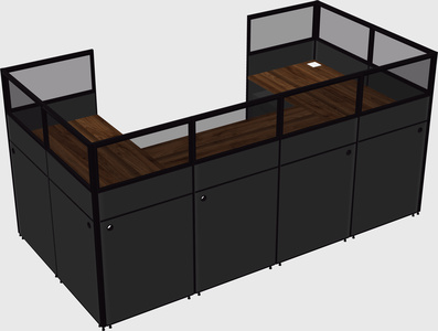 Cabine en u