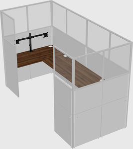 Cabine en u