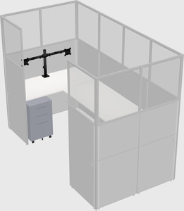 Cabine en u