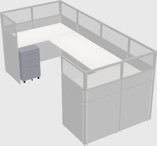 Cabine en u