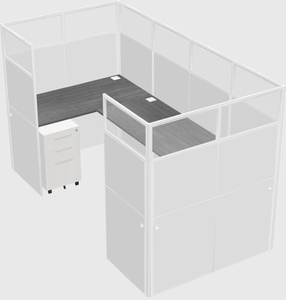 Cabine en u