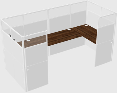 Cabine en u