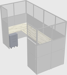 Cabine en u