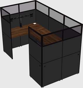 Cabine en u