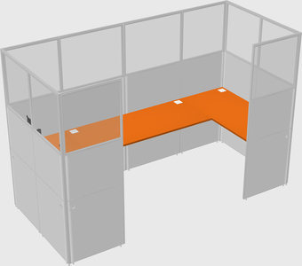 Cabine en u