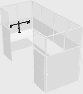 Cabine en u