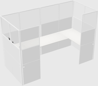 Cabine en u