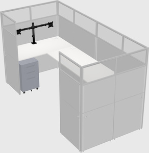 Cabine en u