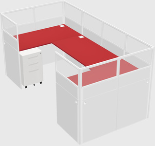 Cabine en u