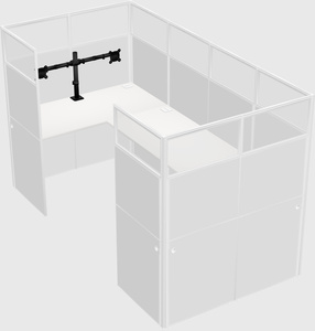 Cabine en u