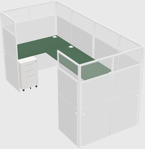 Cabine en u
